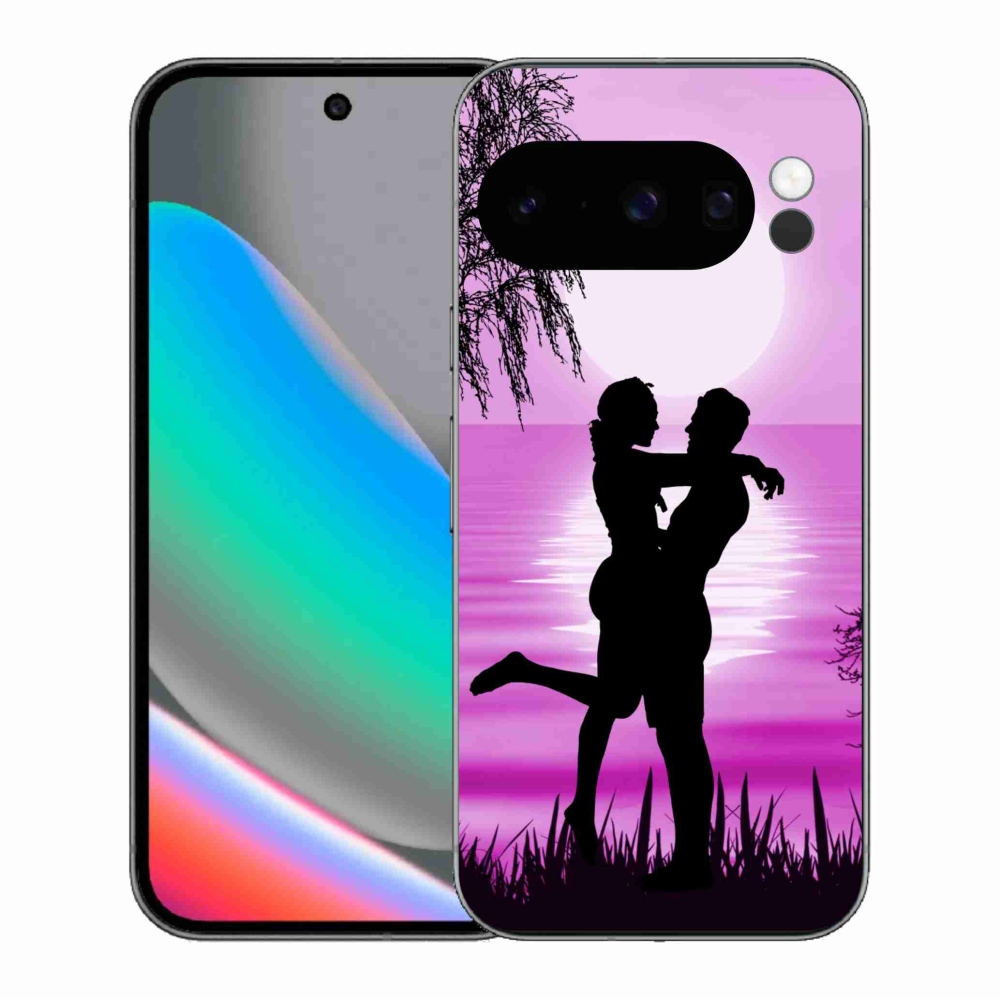 Gelový kryt mmCase na Google Pixel 10 Pro - západ slunce
