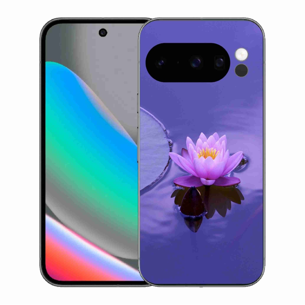 Gelový kryt mmCase na Google Pixel 10 Pro - květ na hladině
