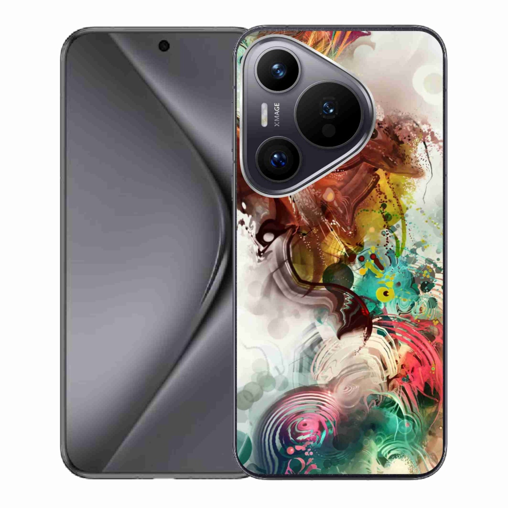 Gelový kryt mmCase na Huawei Pura 70 - abstrakt 1
