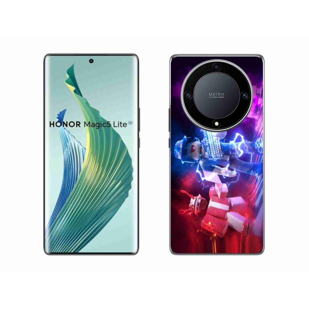 Gelový kryt mmCase na Honor Magic 5 Lite 5G - roblox