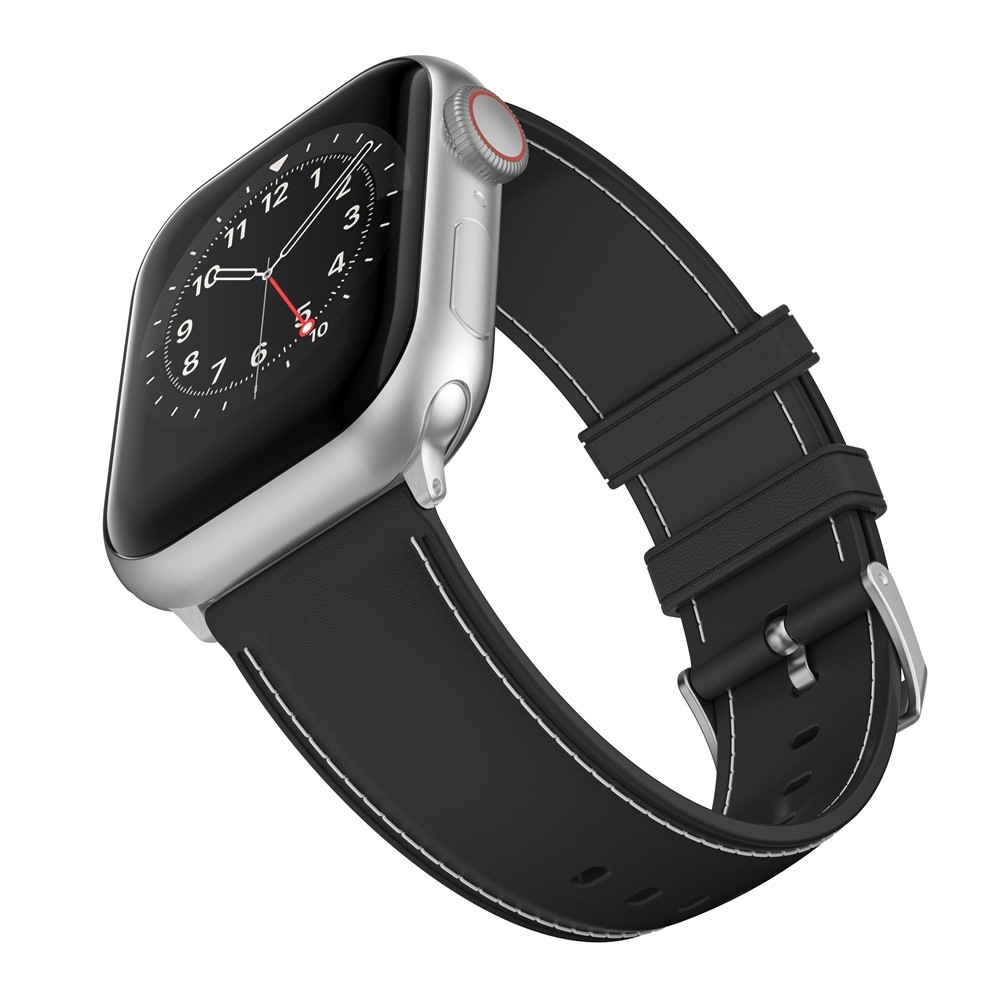 Stitch gelový řemínek na Apple Watch Ultra/Ultra 2 49mm/SE/SE 2022/2023 44mm/9/8/7 45mm/6/5/4 44mm/3/2/1 42 mm - černý