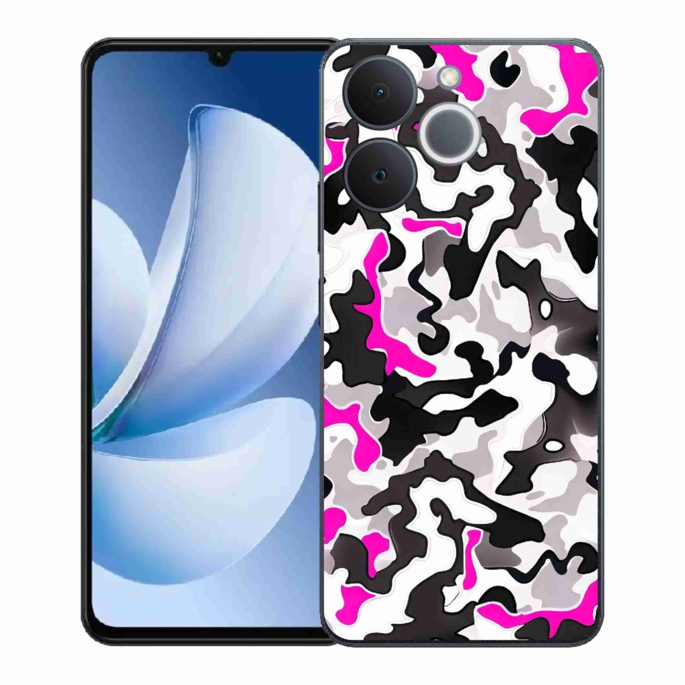 Gelový kryt mmCase na Realme Note 70T - maskáčový vzor 5