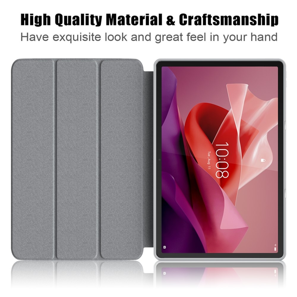 Case chytré zavírací pouzdro na tablet Lenovo Tab P12 - šedé