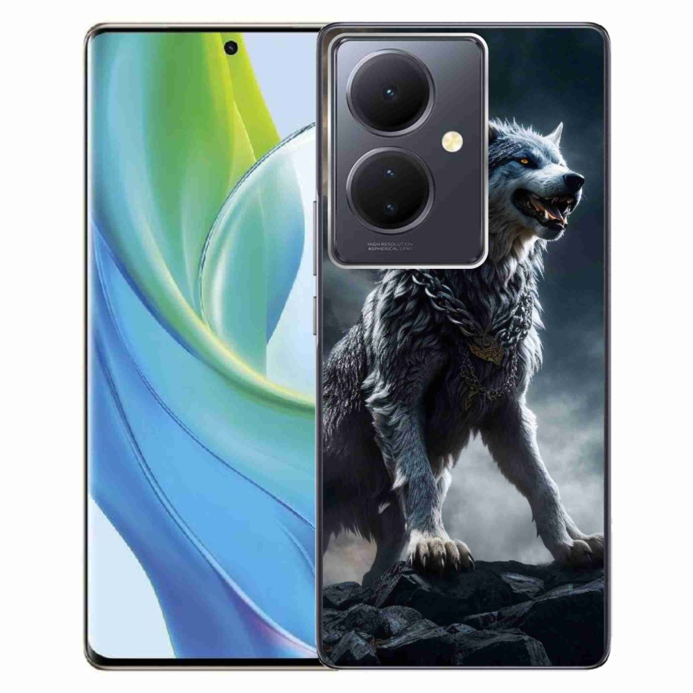 Gelový kryt mmCase na Vivo V29 Lite 5G - vlk 1