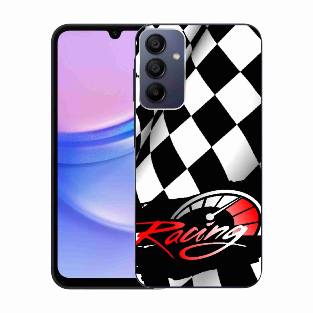 Gelový kryt mmCase na Samsung Galaxy A15 4G/5G - závodění