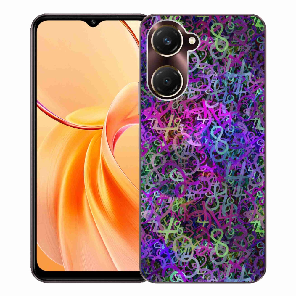 Gelový kryt mmCase na Vivo Y28s 5G - abstraktní motiv 25