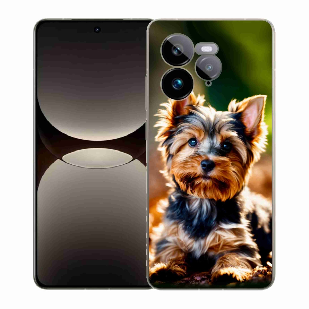 Gelový kryt mmCase na Realme GT 7 Pro 5G - jorkšír 10