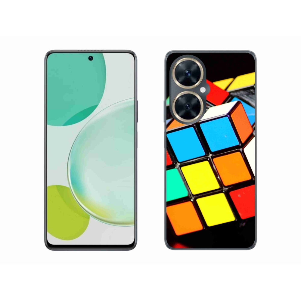 Gelový obal mmCase na Huawei Nova 11i - rubikova kostka