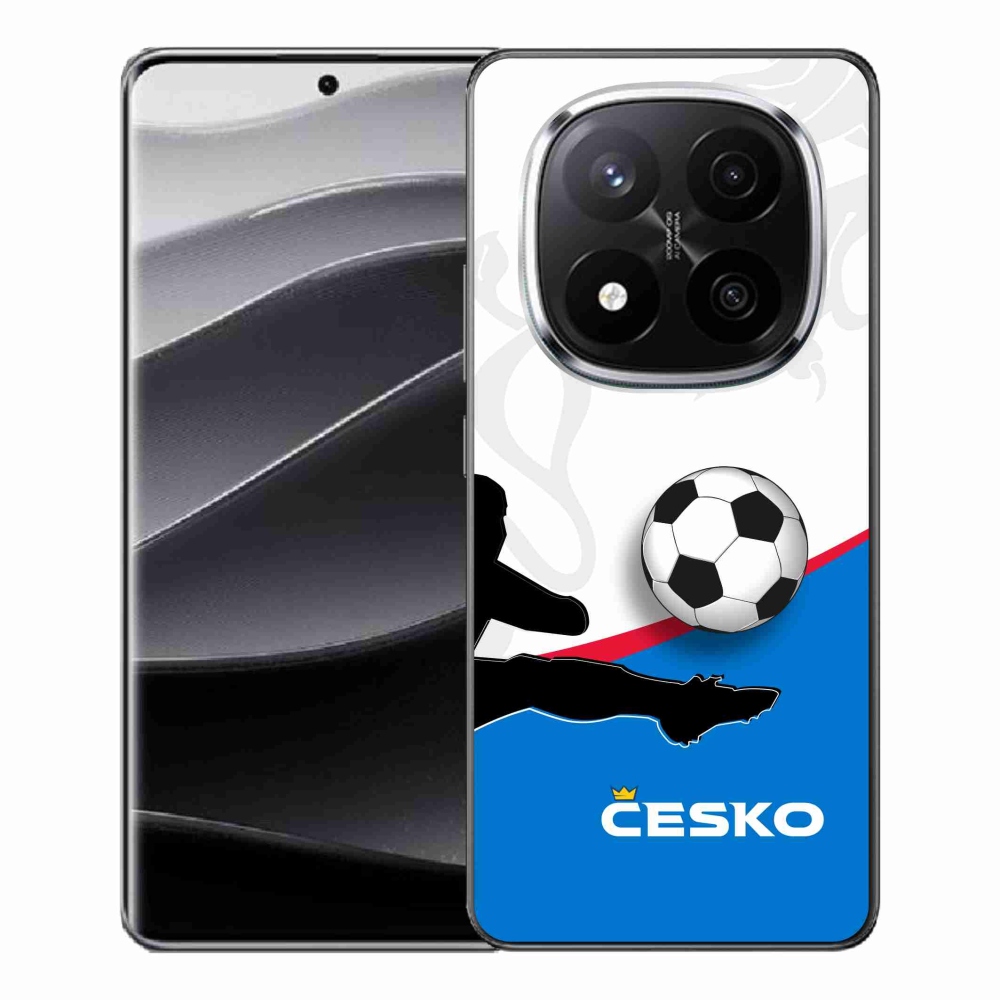 Gelový kryt mmCase na Xiaomi Redmi Note 14 Pro+ 5G - fotbal Česko 3