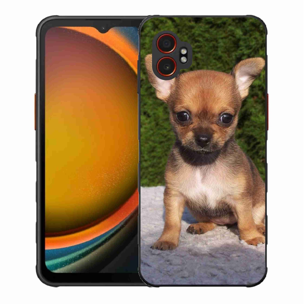 Gelový kryt mmCase na Samsung Galaxy Xcover 7 Pro - čivava 3