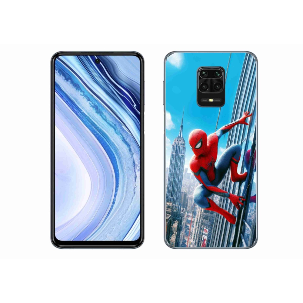 Gelový kryt mmCase na Xiaomi Redmi Note 9S - spiderman
