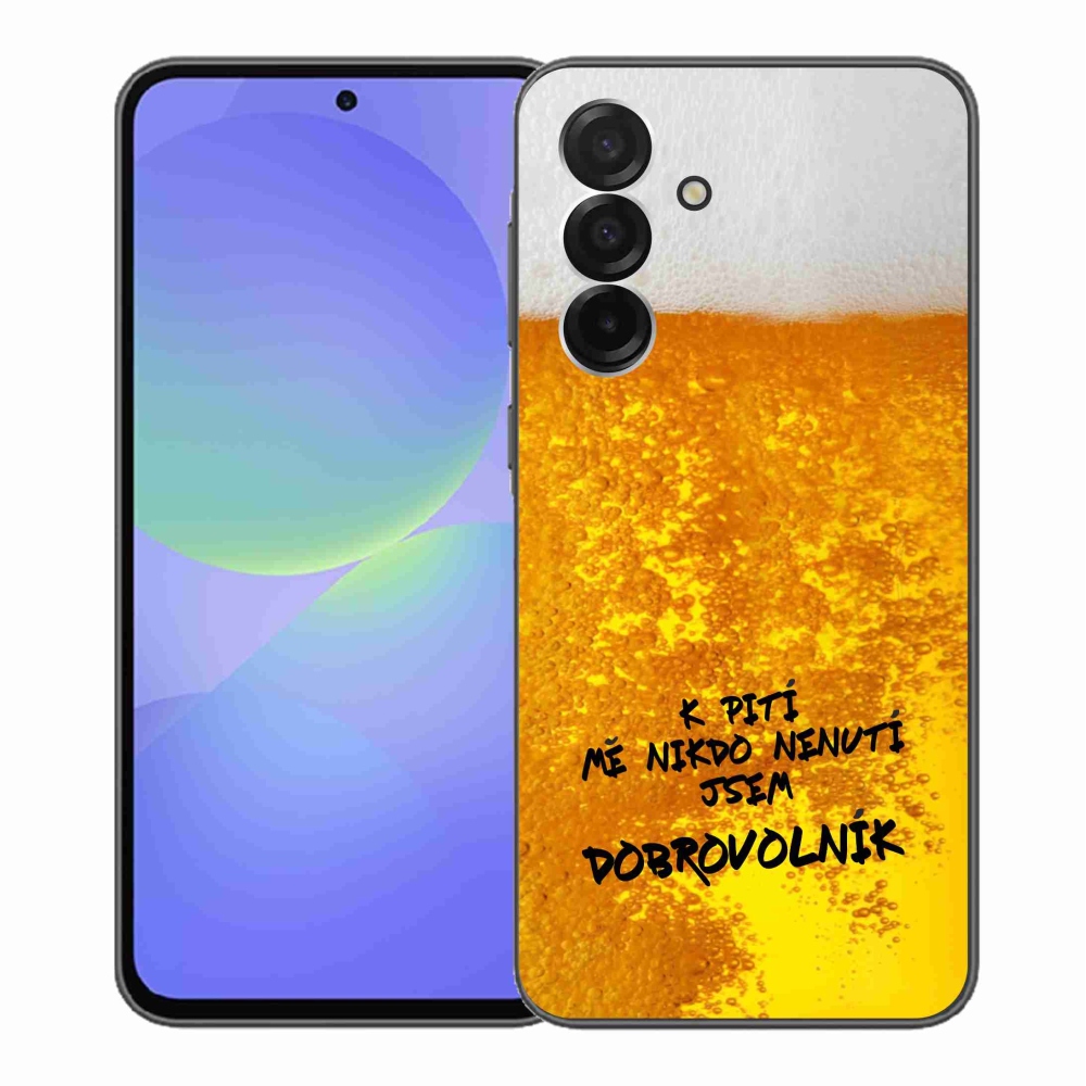 Gelový kryt mmCase na Samsung Galaxy A36 5G - pivní motiv 4
