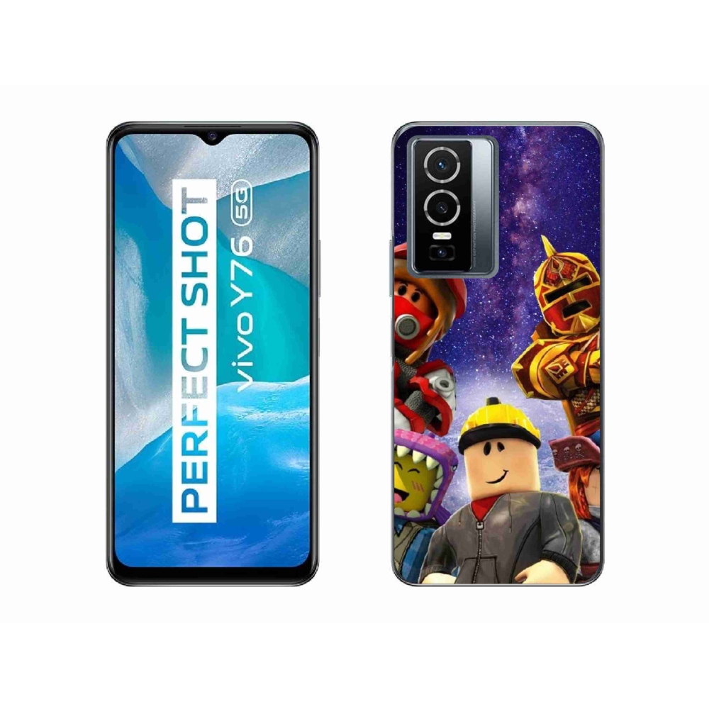 Gelový kryt mmCase na Vivo Y76 5G - roblox 3