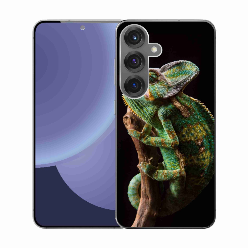 Gelový kryt mmCase na Samsung Galaxy S25 - chameleon