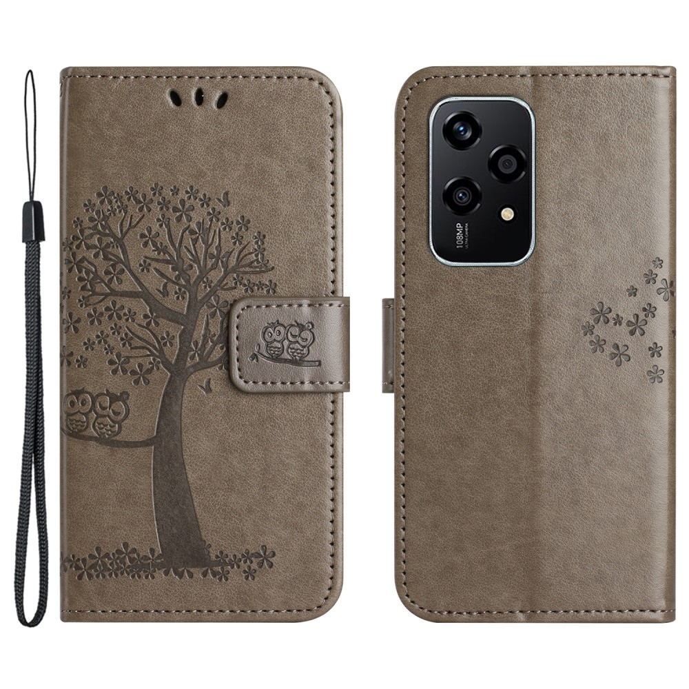 Tree knížkové pouzdro na Honor 200 Lite 5G - šedé