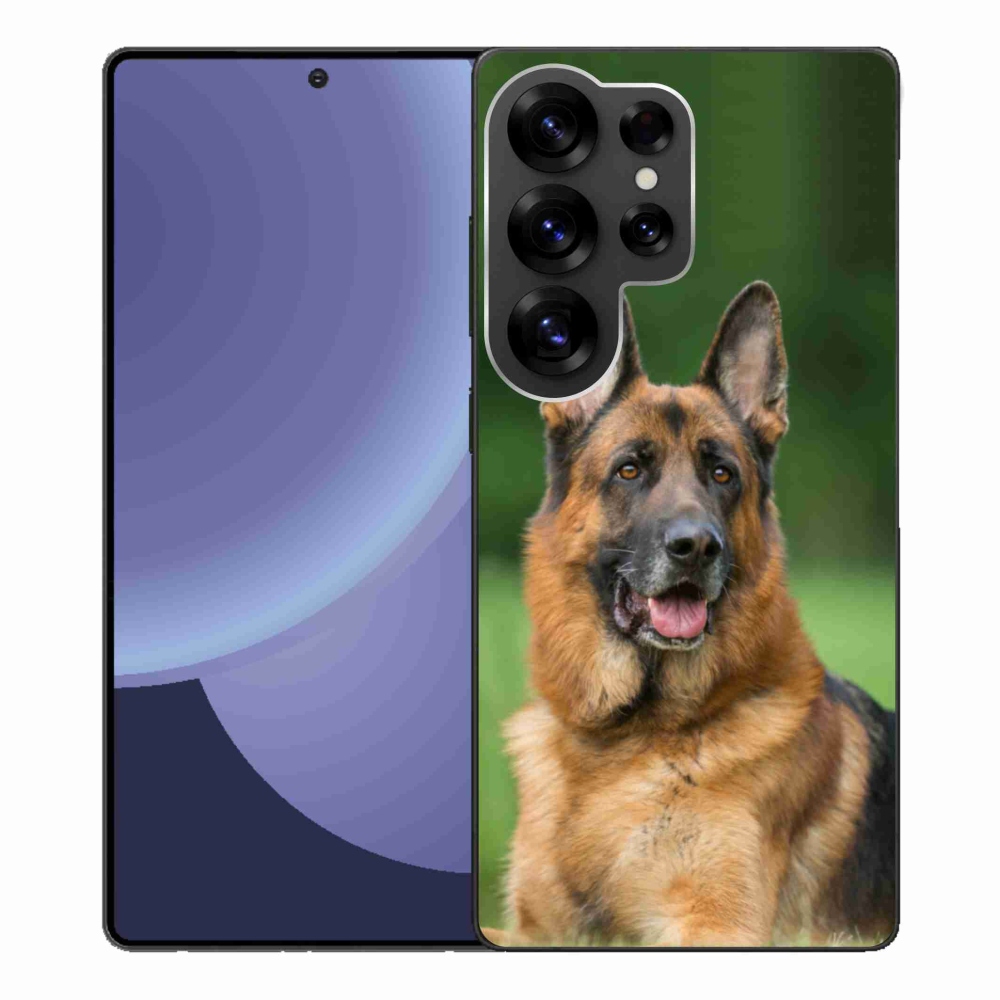 Gelový kryt mmCase na Samsung Galaxy S25 Ultra - německý ovčák
