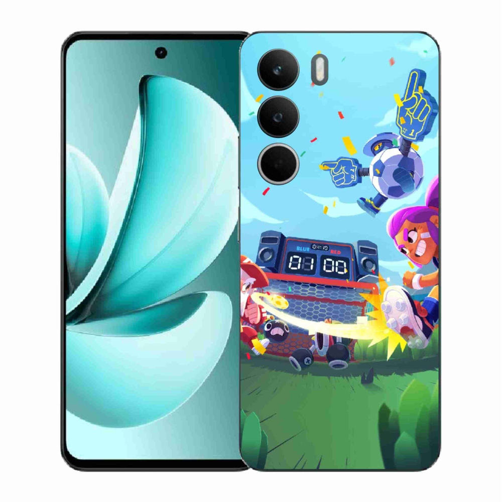 Gelový kryt mmCase na Realme C71 - brawl stars 1