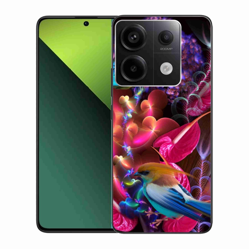 Gelový kryt mmCase na Xiaomi Redmi Note 13 Pro 5G/Poco X6 5G - barevné květiny