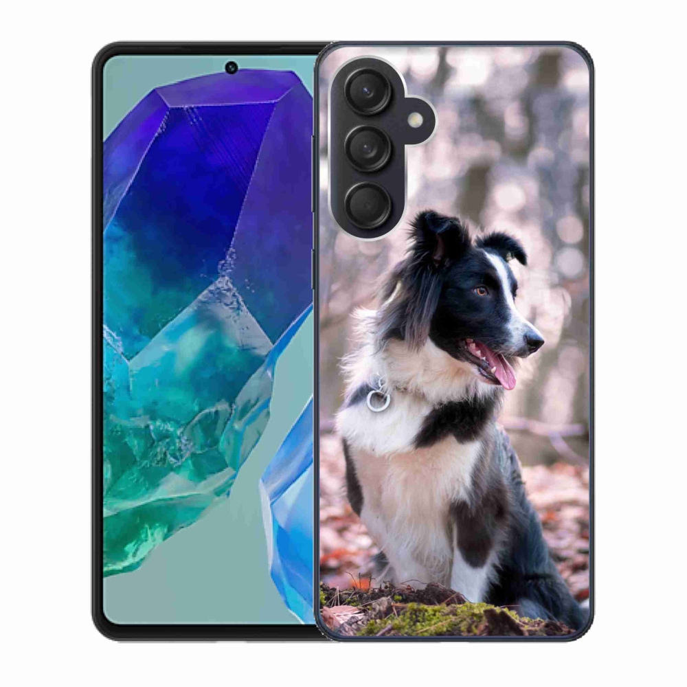 Gelový obal mmCase na Samsung Galaxy M55 5G - border kolie 2