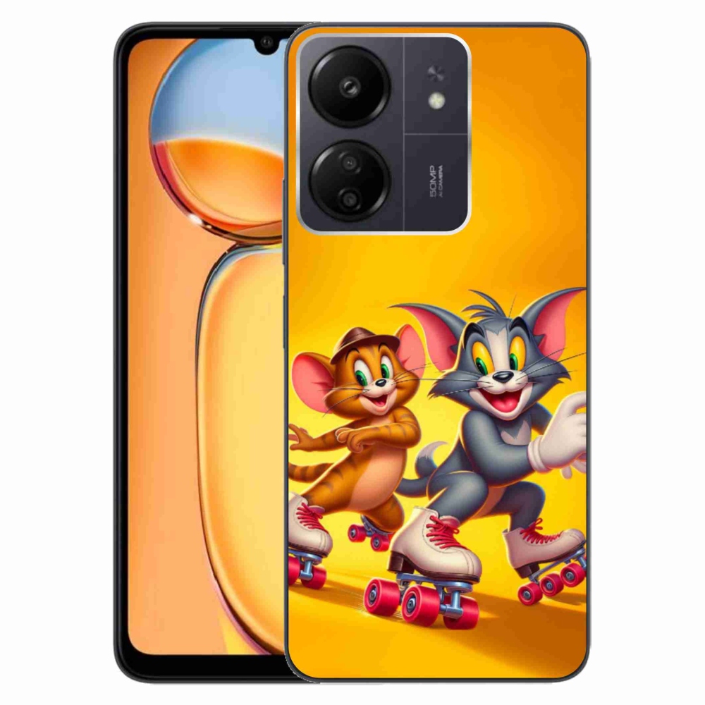Gelový kryt mmCase na Xiaomi Poco C65/Redmi 13C - tom a jerry