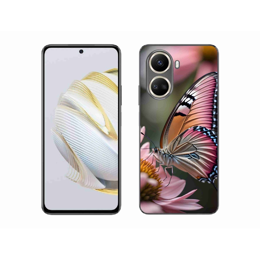 Gelový kryt mmCase na Huawei Nova 10 SE - barevný motýl