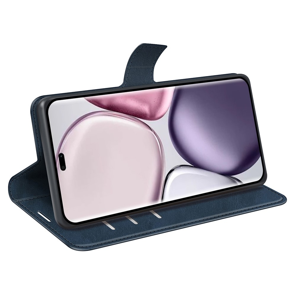 Stand knížkové pouzdro na Honor Magic 7 Lite 5G - modré