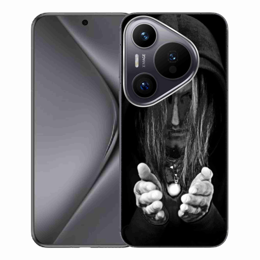 Gelový kryt mmCase na Huawei Pura 70 Pro - tajemná osoba