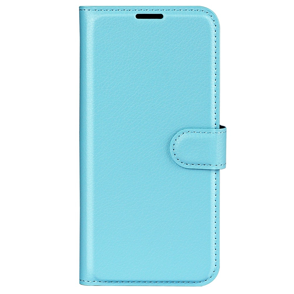 Litchi knížkové pouzdro na Xiaomi 14 - modré