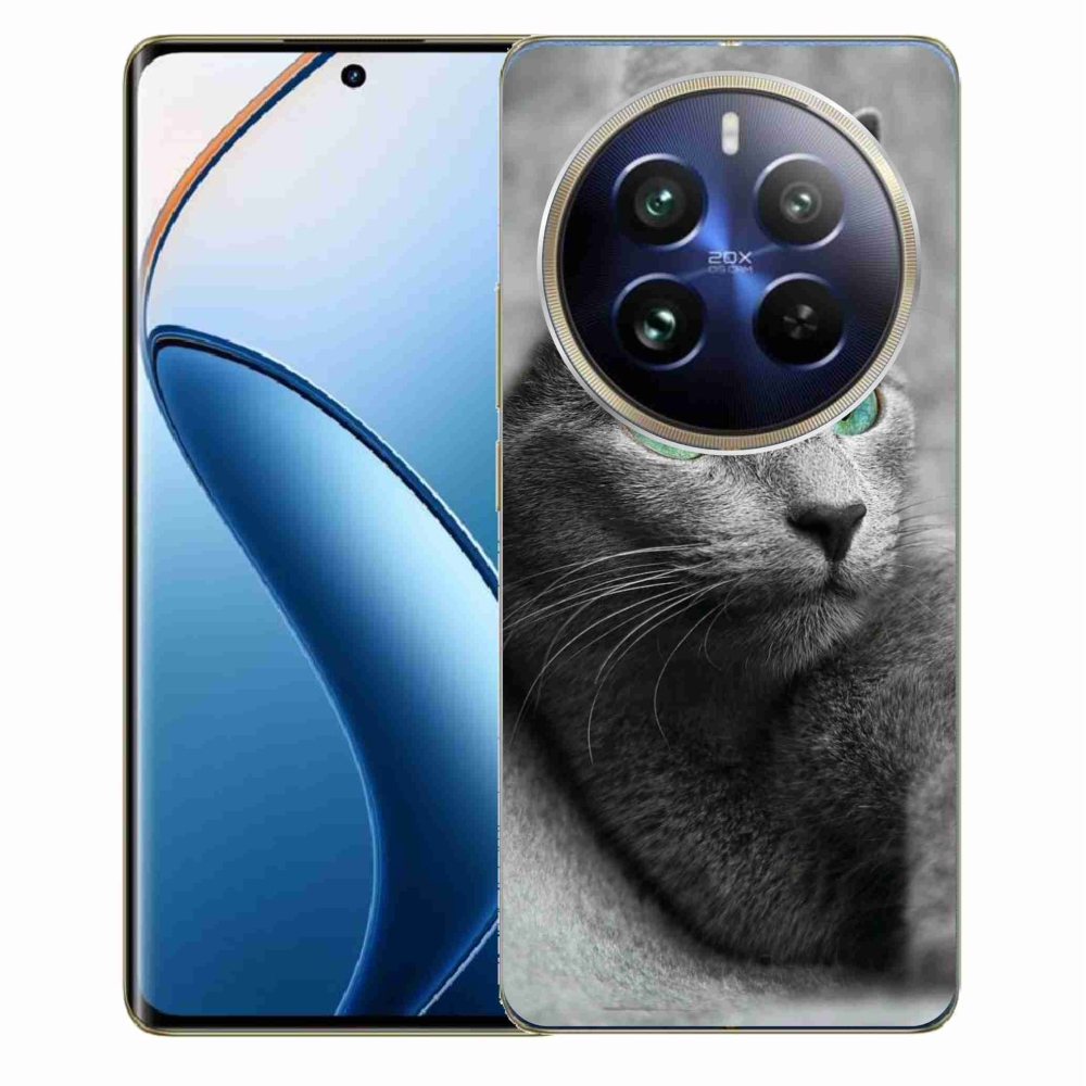 Gelový kryt mmCase na Realme 12 Pro 5G/12 Pro+ 5G - kočka 2