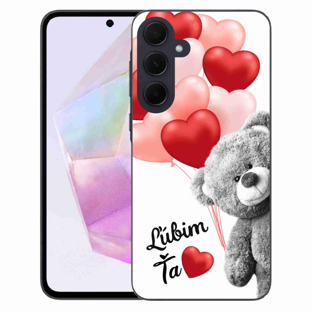Gelový obal mmCase na Samsung Galaxy A35 5G - ľúbim ťa sk