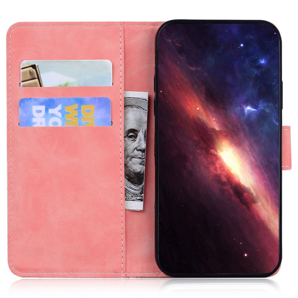 Wallet knížkové pouzdro na Realme Narzo 50 - růžové