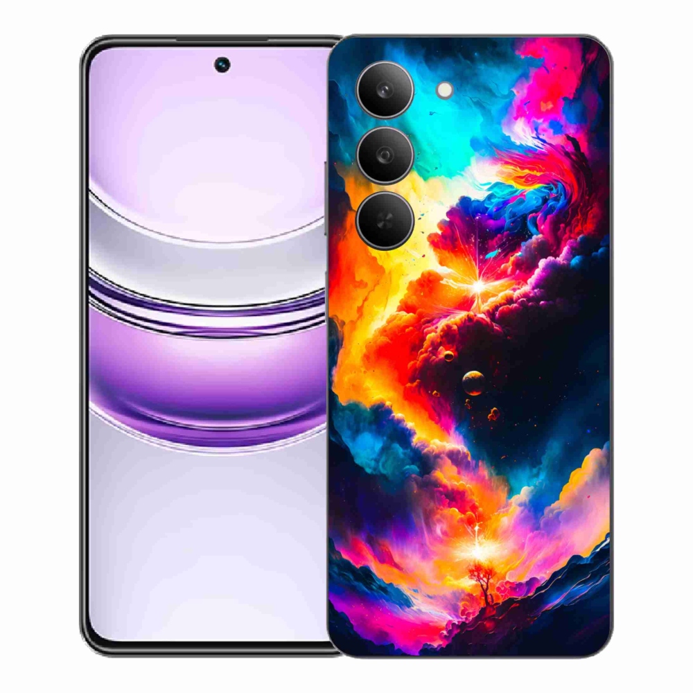 Gelový kryt mmCase na Realme 14x 5G - abstraktní motiv