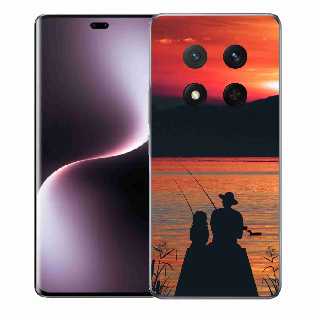 Gelový kryt mmCase na Honor Magic 7 Lite 5G - rybaření 3
