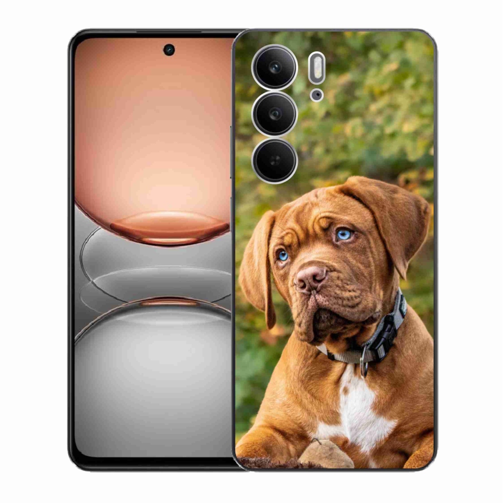 Gelový kryt mmCase na Realme C75 - štěně 