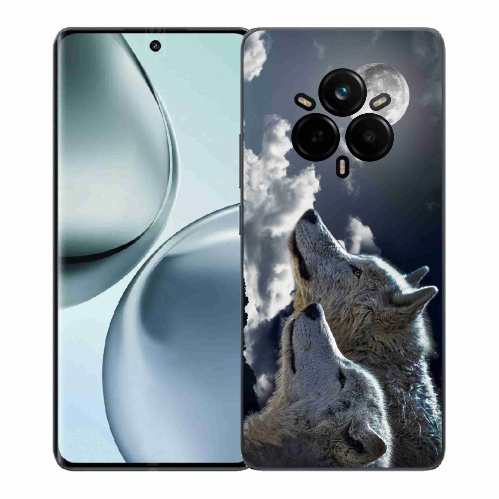 Gelový kryt mmCase na Realme 14 Pro+ 5G - vlci