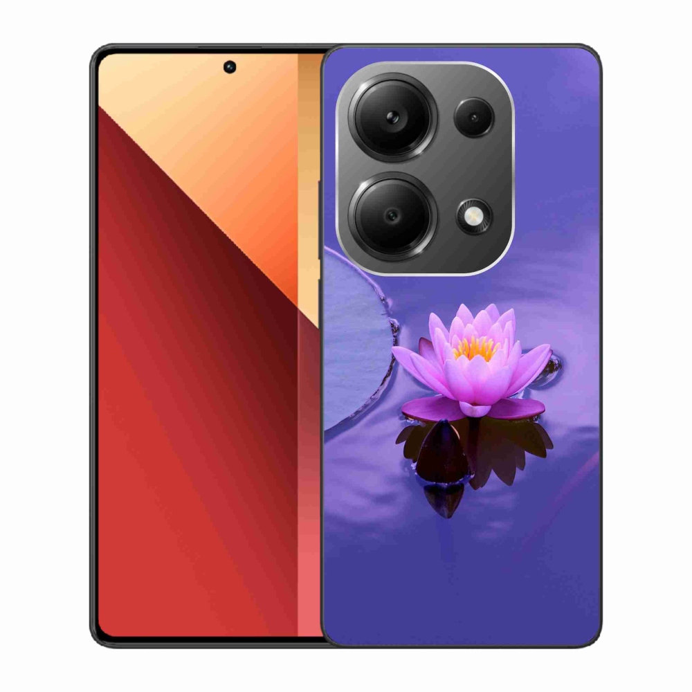 Gelový obal mmCase na Xiaomi Redmi Note 13 Pro 4G/Poco M6 Pro - květ na hladině