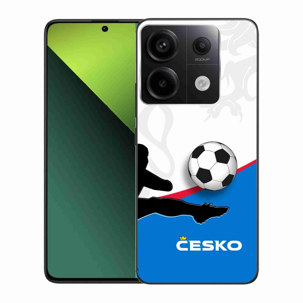Gelový kryt mmCase na Xiaomi Redmi Note 13 Pro 5G/Poco X6 5G - fotbal Česko 3