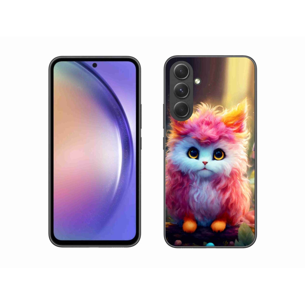 Gelový kryt mmCase na Samsung Galaxy A54 5G - roztomilé kotě 5