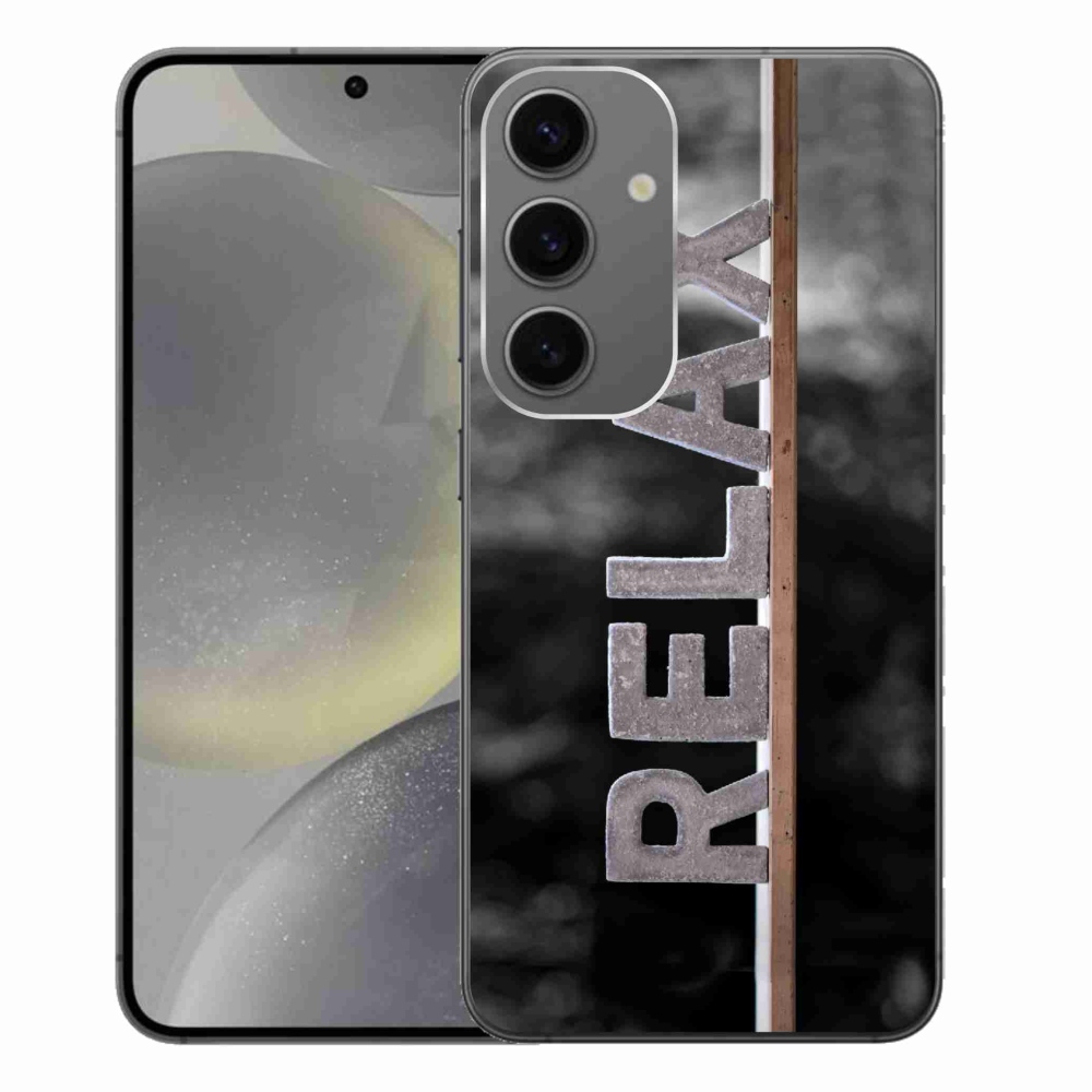 Gelový kryt mmCase na Samsung Galaxy S24+ - relax 1