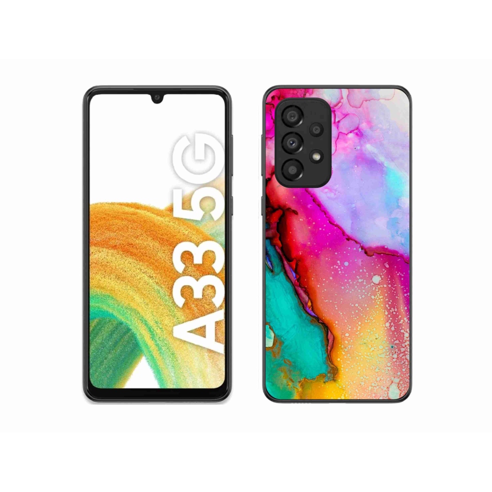 Gelový kryt mmCase na Samsung Galaxy A33 5G - abstrakt 24