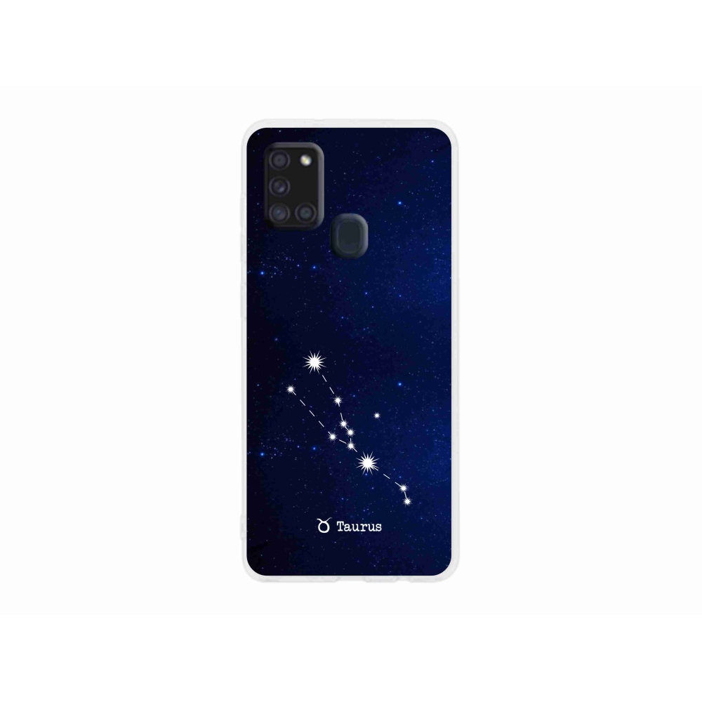 Gelový kryt mmCase na Samsung Galaxy A21s - souhvězdí Býka