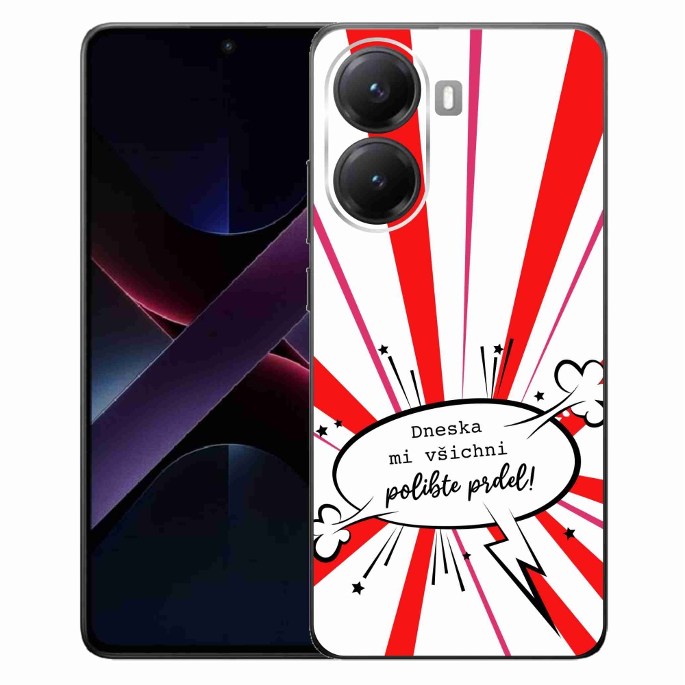 Gelový kryt mmCase na Xiaomi Poco X7 Pro 5G - vtipný text 15 bílé pozadí