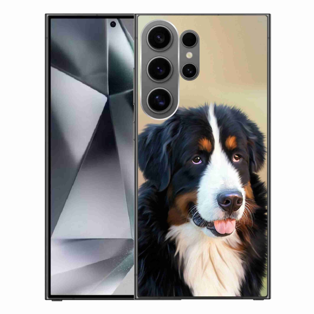Gelový obal mmCase na Samsung Galaxy S24 Ultra - bernský salašnický pes