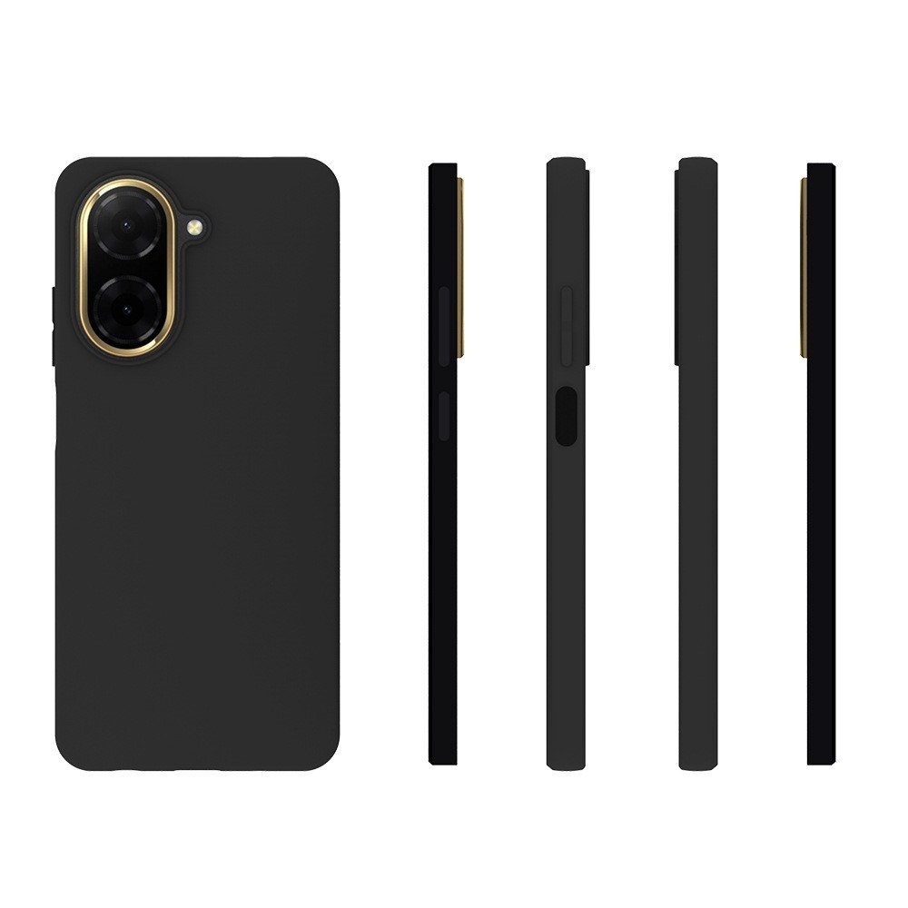Matný gelový obal na Xiaomi Redmi A5 (171.7x77.8x8.3mm) - černý