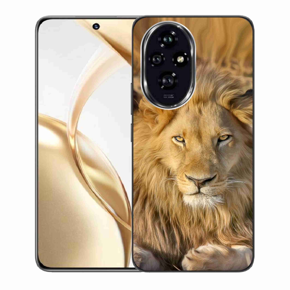 Gelový kryt mmCase na Honor 200 5G - lev 2