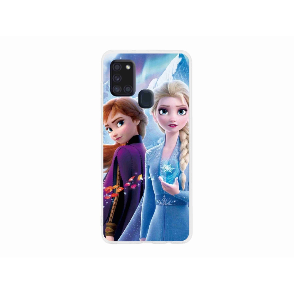 Gelový kryt mmCase na Samsung Galaxy A21s - ledové království 3