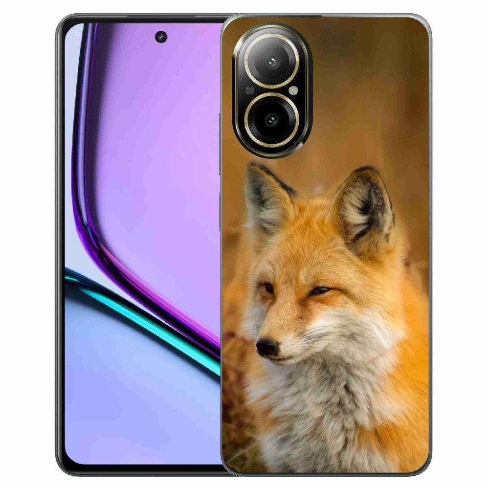 Gelový kryt mmCase na Realme C67 - liška