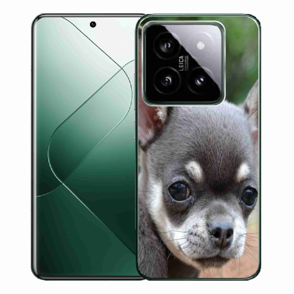 Gelový obal mmCase na Xiaomi 14 Pro - čivava
