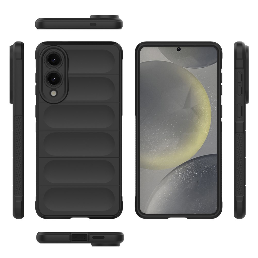 Rugg odolný gelový obal na Samsung Galaxy S25 Edge - černý