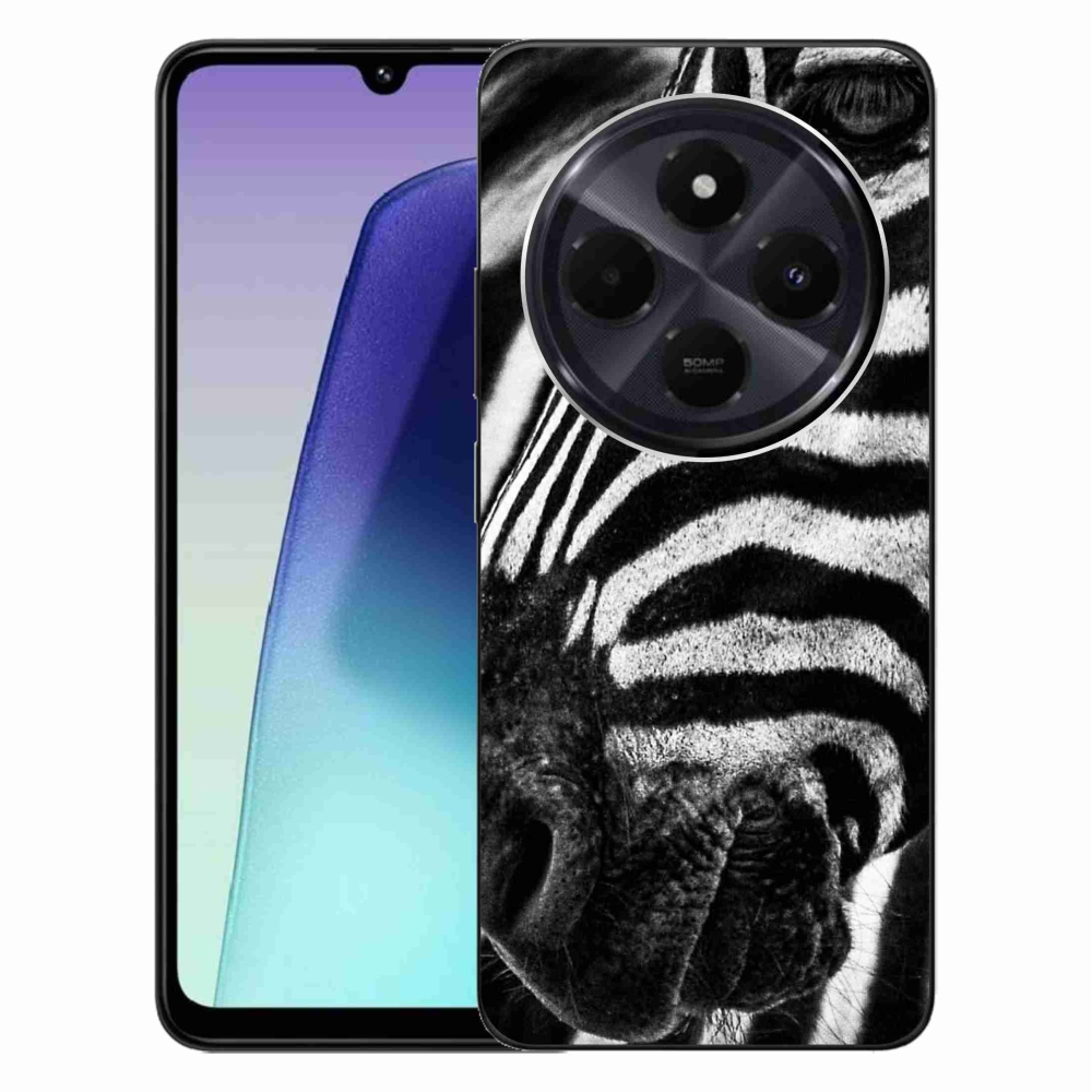 Gelový kryt mmCase na Xiaomi Redmi 14C/Poco C75 - zebra